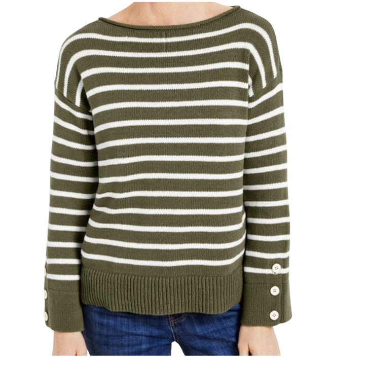 Bateau Neck Sweater